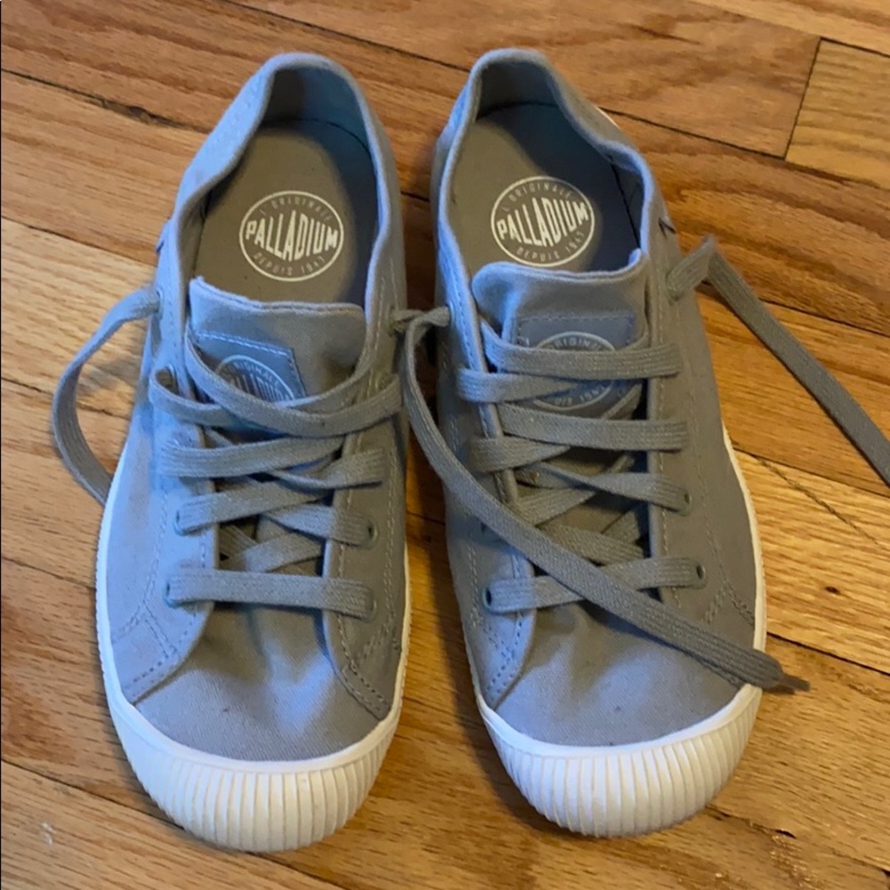 Palladium grey sneakers
